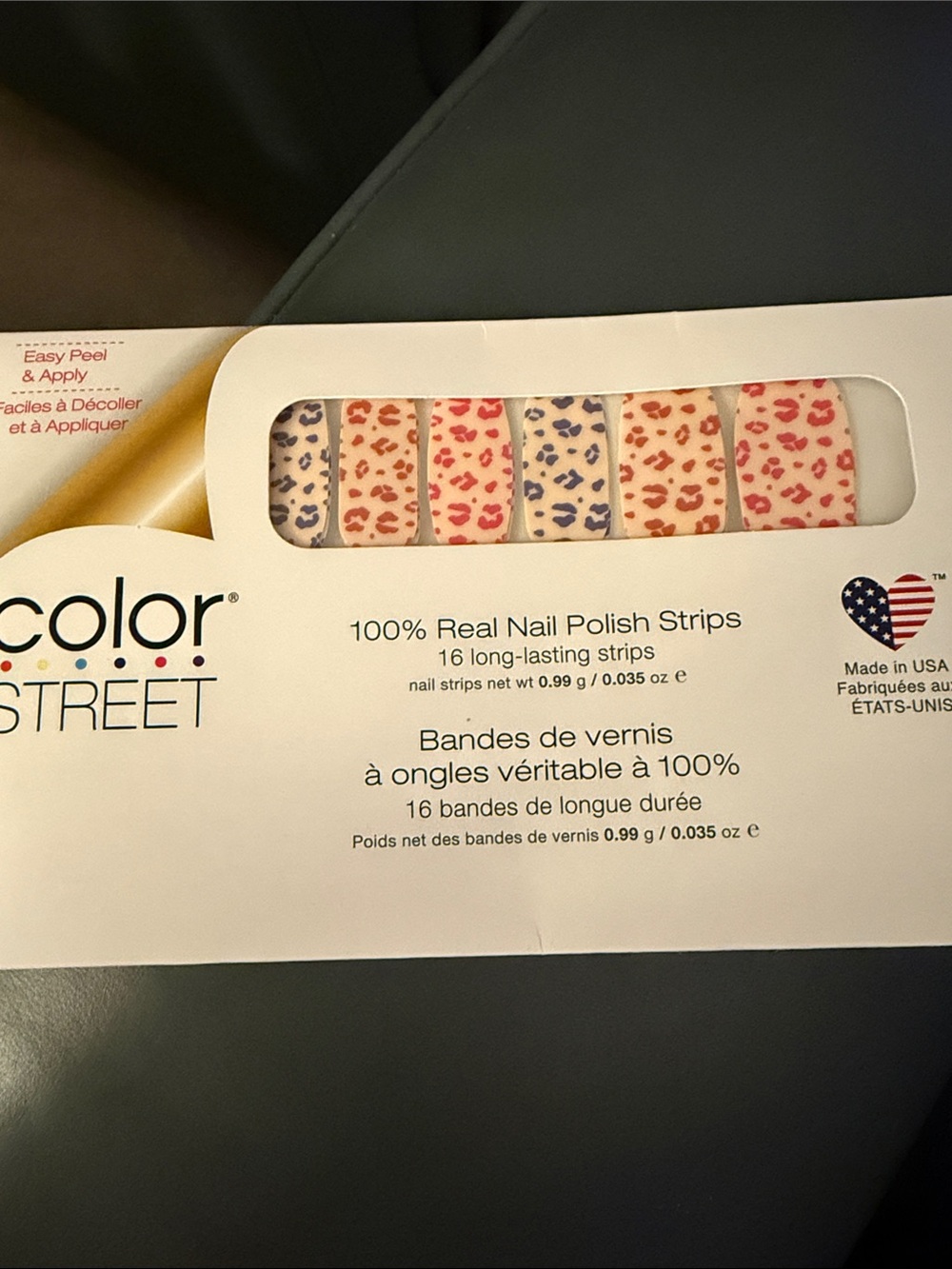 Color Street ~ RUN WILD ~ Rare STYLIST EXCLUSIVE ~ Sept 2025 ~ Pristine! NIP